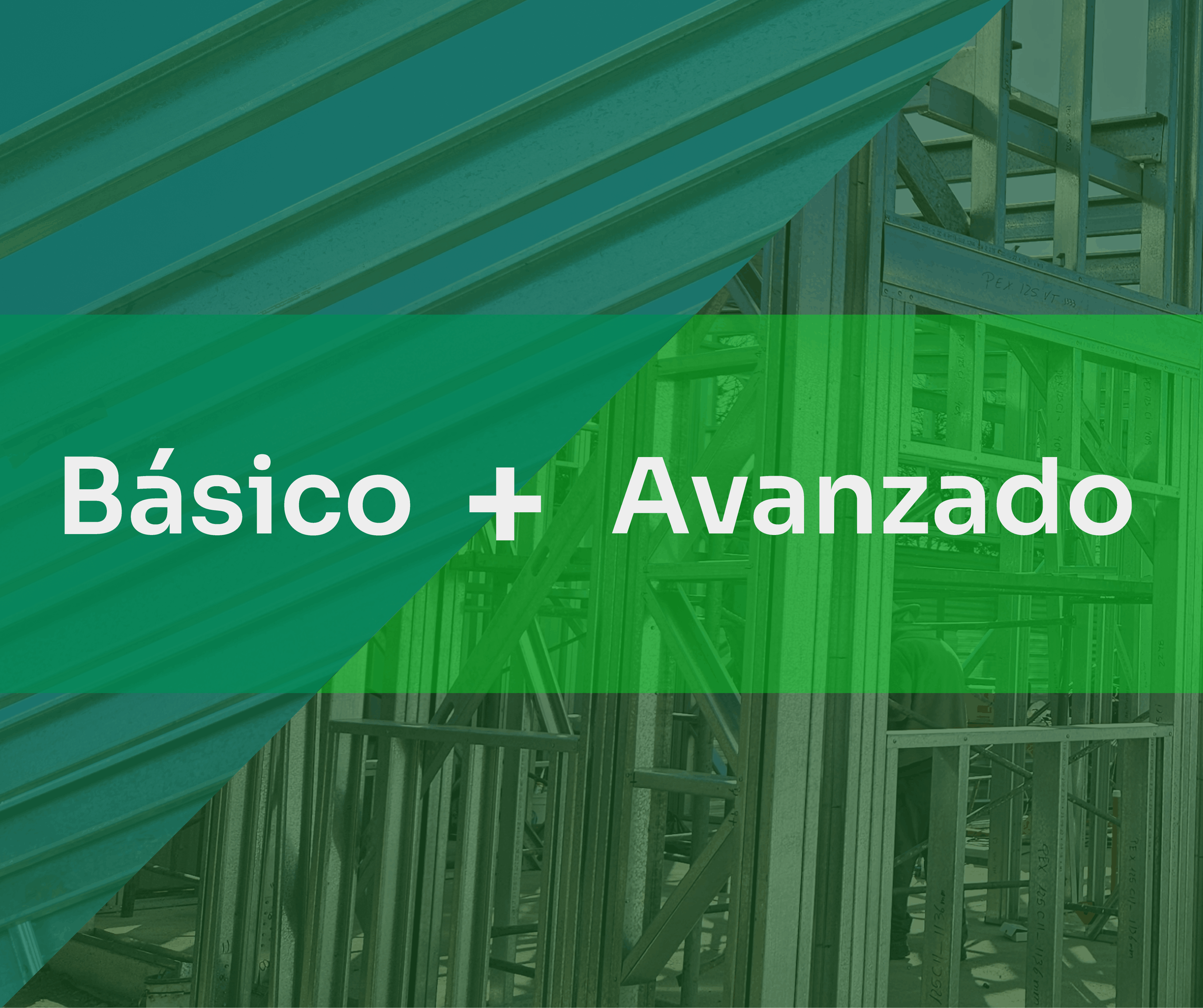 Curso Básico y Avanzado en Steel Framing - Certificación Doble
