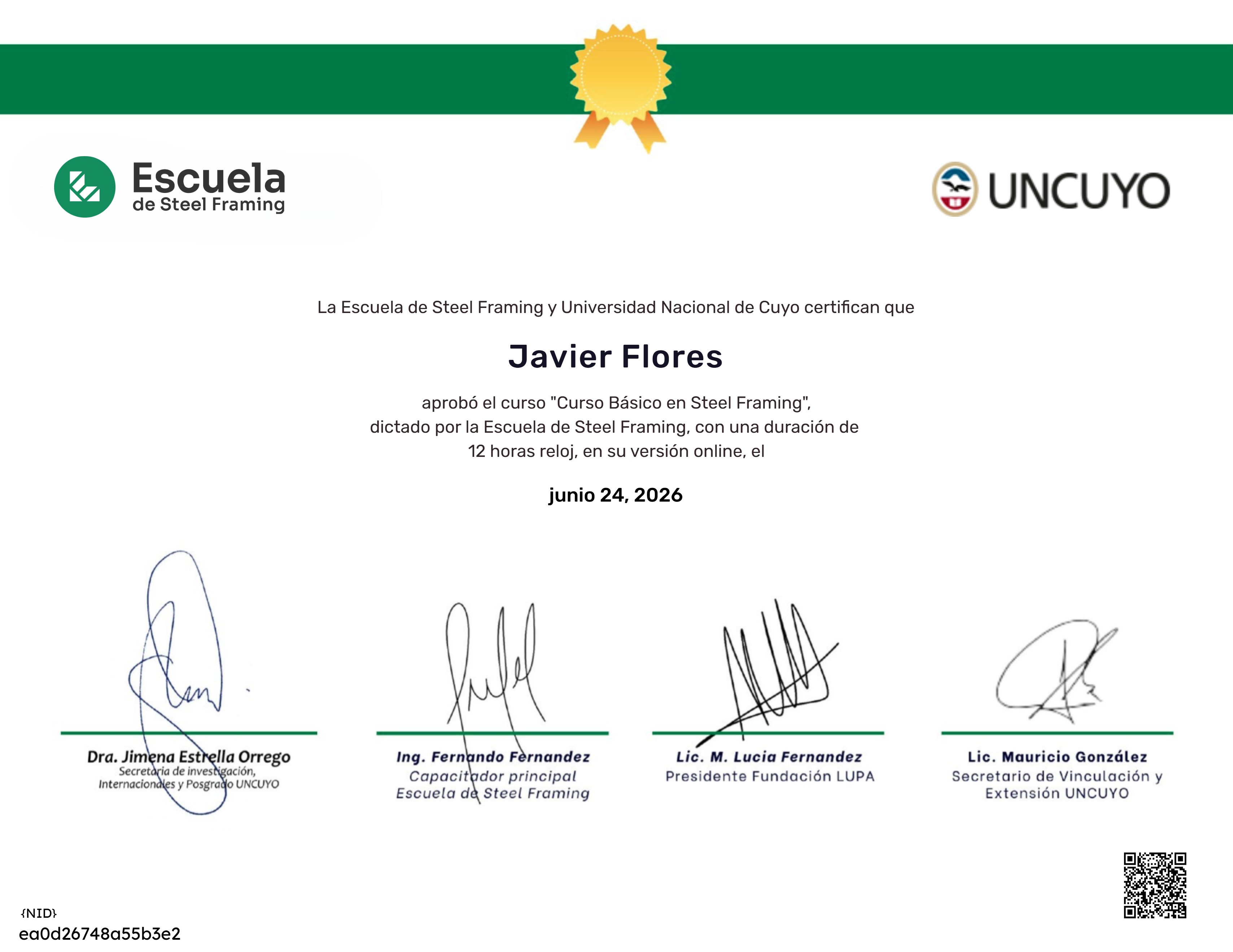 Curso Básico en Steel Framing